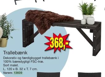Trallebænk