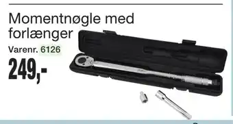 Harald Nyborg Momentnøgle med tilbud