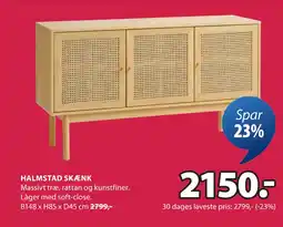 JYSK HALMSTAD SKÆNK tilbud