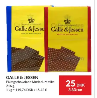 Nielsen's Discount GALLE & JESSEN tilbud