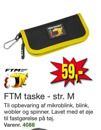 Harald Nyborg FTM taske - str. M tilbud