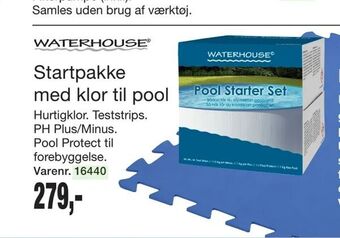 Harald Nyborg Startpakke med klor til pool tilbud