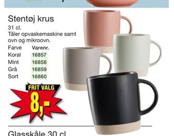 Harald Nyborg Stentøj krus tilbud