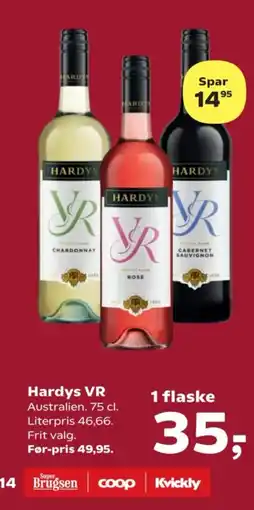 SuperBrugsen HARDYS VR tilbud