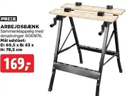 jem & fix ARBEJDSBÆNK tilbud