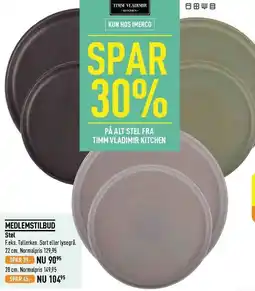 Imerco SPAR 30% PÅ ALT STEL FRA TIMM VLADIRMIR KITCHEN tilbud