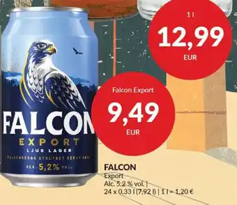 Nielsen's Discount Falcon export tilbud