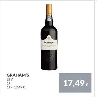 Nielsen's Discount Graham's lbv tilbud