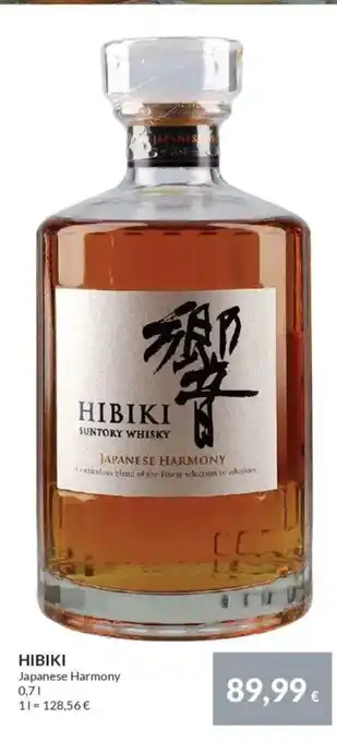 Nielsen's Discount HIBIKI Japanese Harmony tilbud