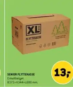 XL-BYG Senior flyttekasse tilbud