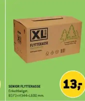 XL-BYG Senior flyttekasse tilbud
