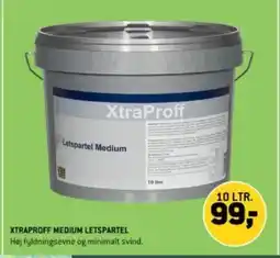 XL-BYG Xtraproff medium letspartel tilbud
