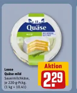 REWE DE Loose Quäse mild tilbud