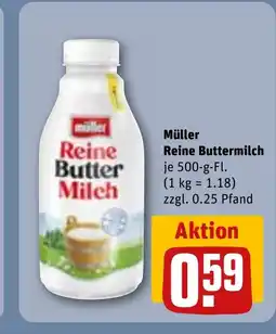 REWE DE Müller Reine Buttermilch tilbud