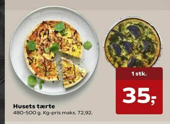 Kvickly Husets tærte tilbud