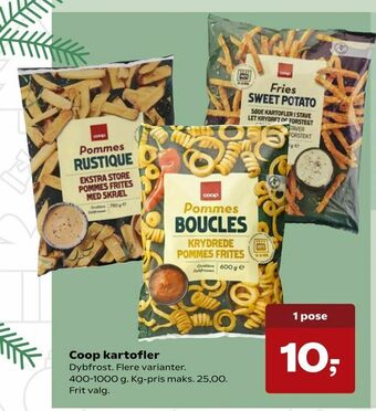 Kvickly Coop kartofler tilbud