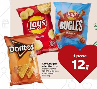 Kvickly Lays, Bugles eller Doritos tilbud
