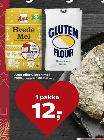Kvickly Amo eller Gluten mel tilbud