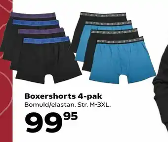 Kvickly Boxershorts 4-pak tilbud
