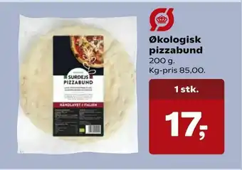 Kvickly Økologisk pizzabund tilbud