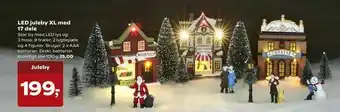 Kvickly LED juleby XL med 17 dele tilbud