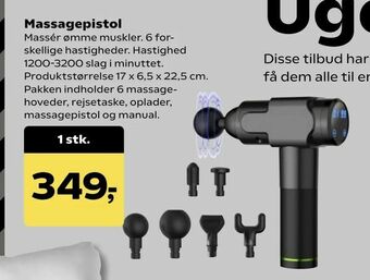 Kvickly Massagepistol tilbud