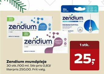 Kvickly Zendium mundpleje tilbud
