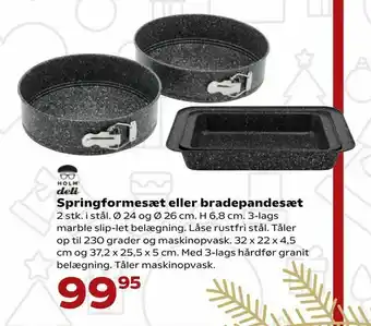 Kvickly Springformesæt eller bradepandesæt tilbud