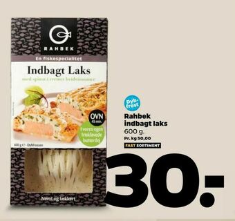 Netto Rahbek indbagt laks tilbud