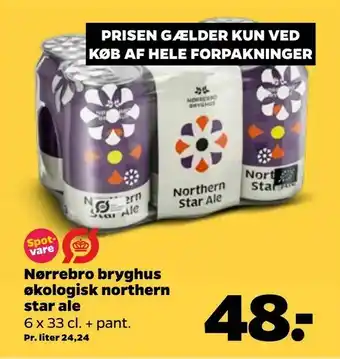 Netto Nørrebro bryghus økologisk northern star ale tilbud