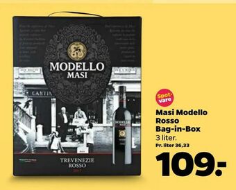 Netto Masi Modello Rosso Bag-in-Box tilbud