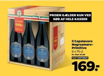 Netto Il Capolavoro Negroamaro- Primitivo tilbud