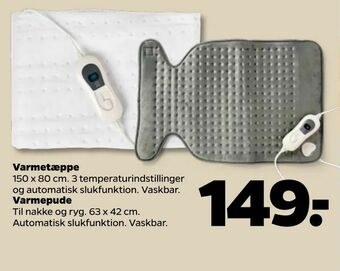 Netto Varmepude tilbud