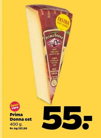 Netto Prima Donna ost tilbud