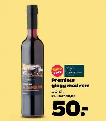 Netto Premieur gløgg med rom tilbud