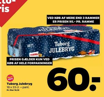 Netto Tuborg Julebryg tilbud