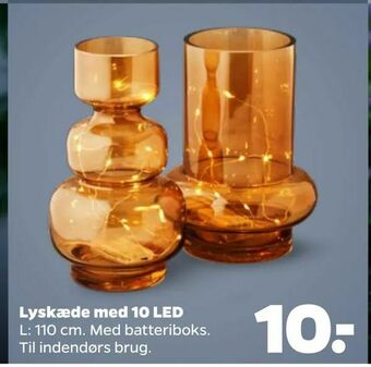 Netto Lyskæde med 10 LED tilbud