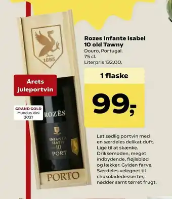Rozes Infante Isabel 10 old Tawny