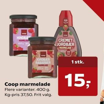 SuperBrugsen Coop marmelade tilbud