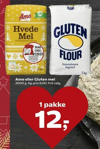 SuperBrugsen Amo eller Gluten mel tilbud