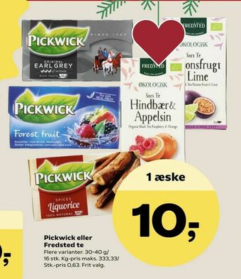 Pickwick eller Fredsted te