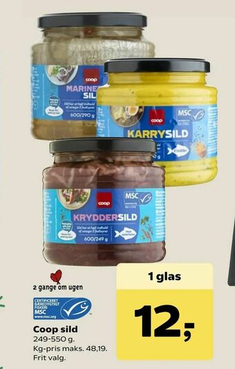 SuperBrugsen Coop sild tilbud