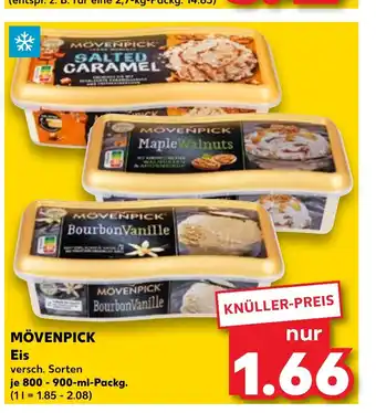 Kaufland MÖVENPICK Eis tilbud