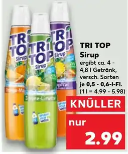 Kaufland DE TRI TOP Sirup tilbud
