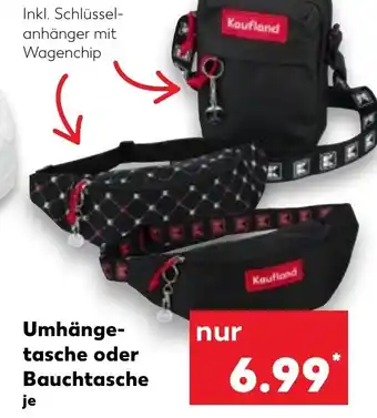 Kaufland Umhänge- tasche oder Bauchtasche tilbud