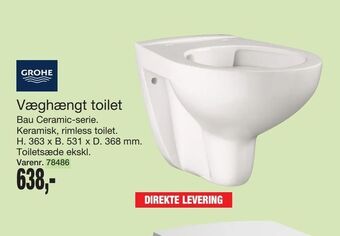 Harald Nyborg Væghængt toilet tilbud