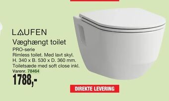 Harald Nyborg Væghængt toilet tilbud