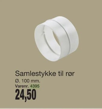 Harald Nyborg Samlestykke til rør tilbud