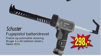 Harald Nyborg Fugepistol batteridrevet tilbud