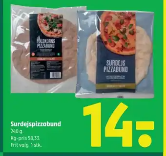 Coop 365 Surdejspizzabund tilbud